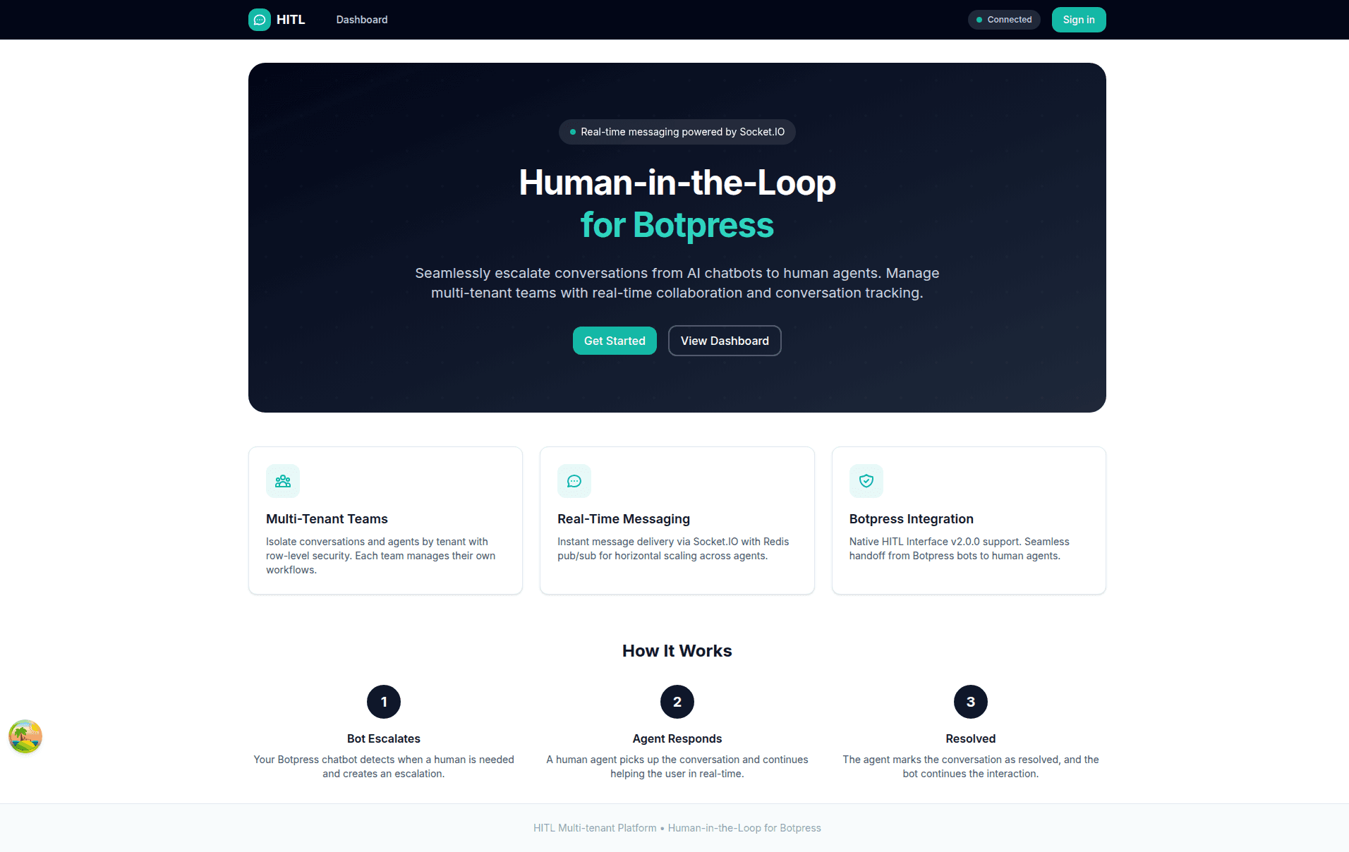 HITL Multi-tenant Platform